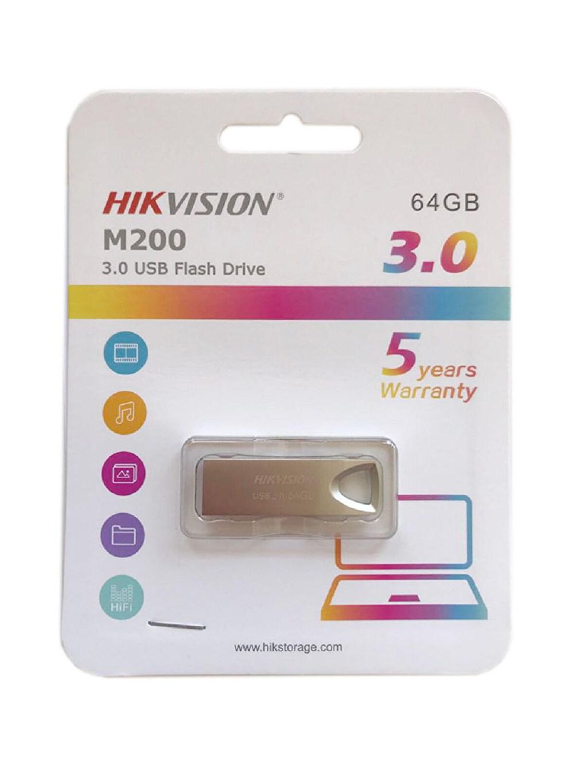 Hikvision M200 64 GB Usb Type A Flash Bellek