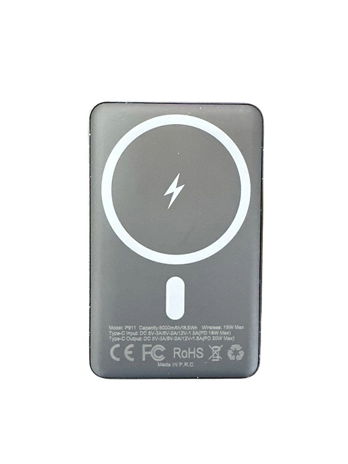 YK Design P911 Wireless Magnetic Magsafe Powerbank Kablosuz 15W 5000 mAh