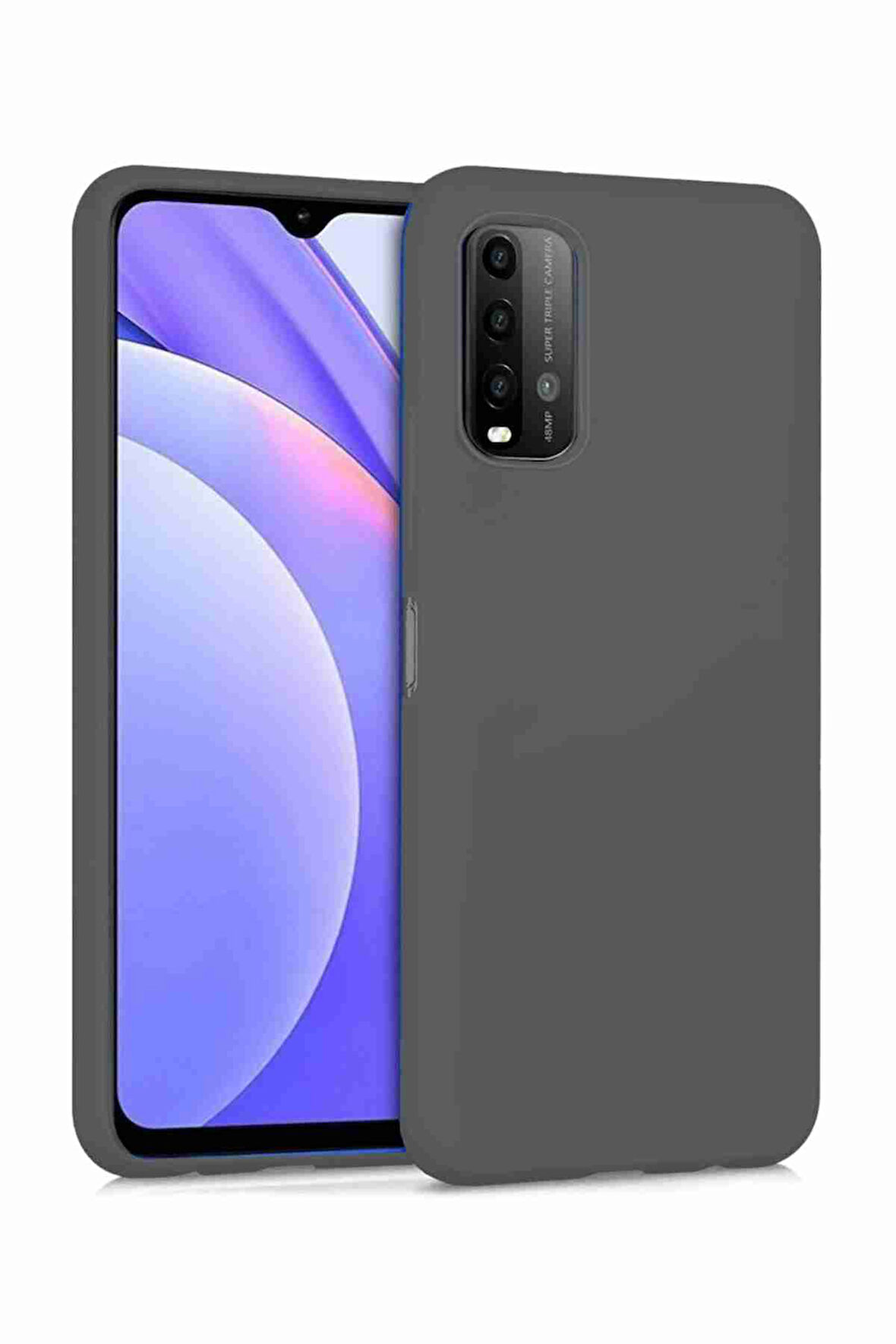 Redmi 9T Uyumlu Nano İçi Kadife Silikon Fuchsia Telefon Kılıfı