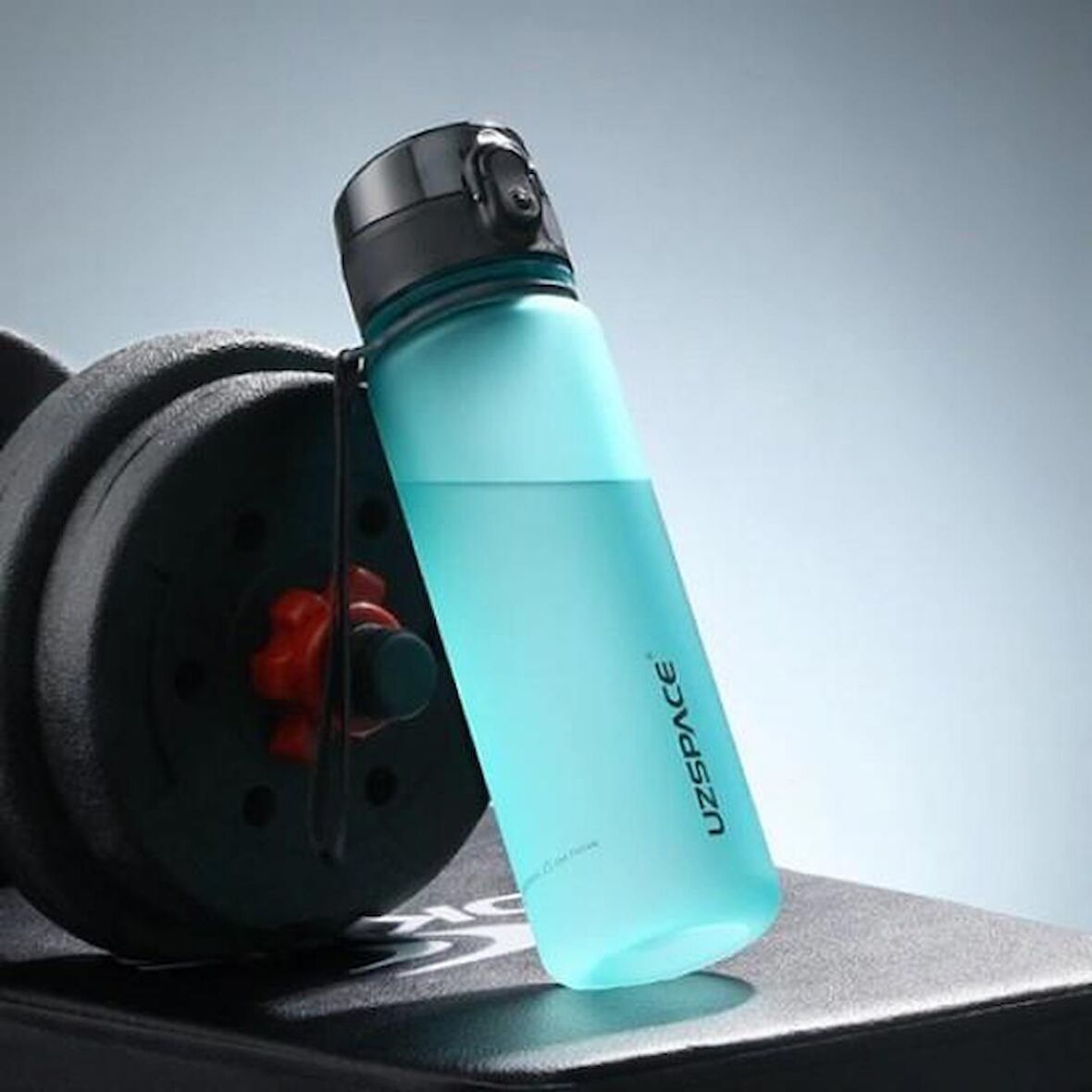 Uzspace Tritan Su Matarası 1000Ml Spindrift Blue
