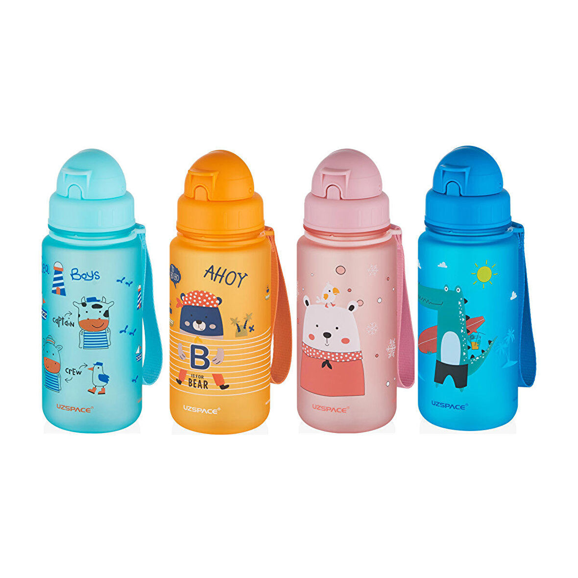 Uzspace PİPETLİ MATARA 400 ML