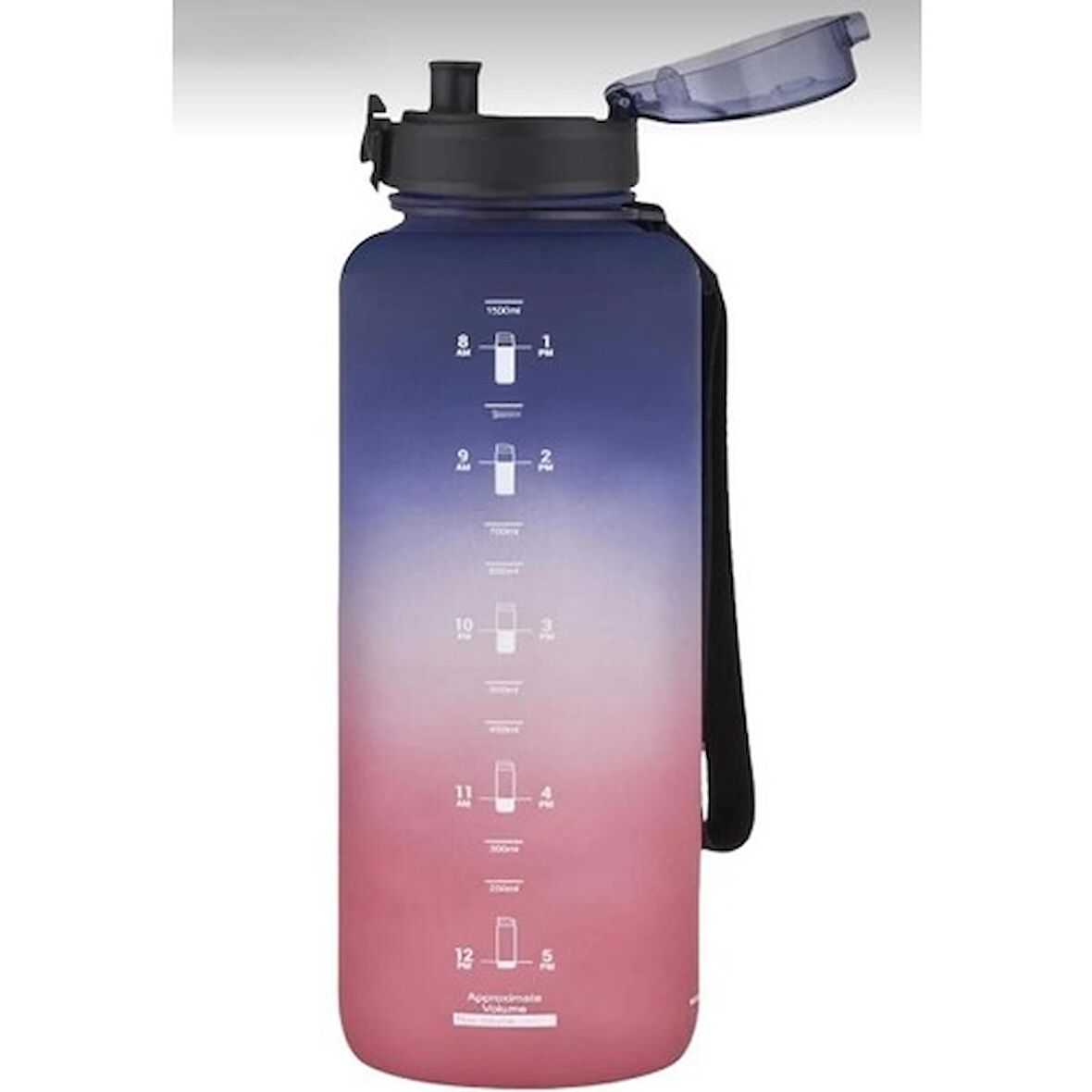 Vagon Life Uzspace 3056-4  Tritan Matara 1500 Ml Blue-Red