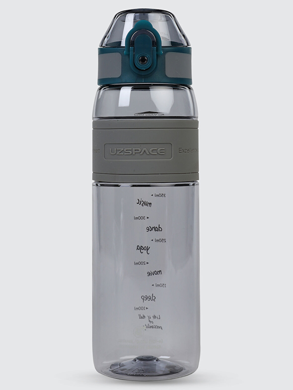 Uzspace Tritan Matara 600 ml Gri