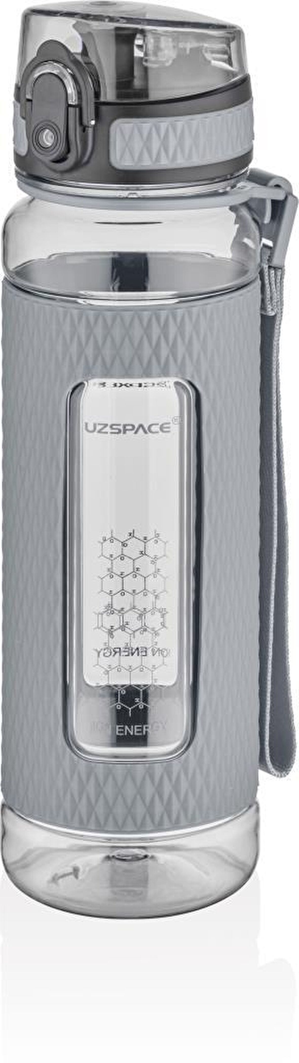 Uzspace Tritan Su Matarası 520Ml VGN5044 Açık Gri