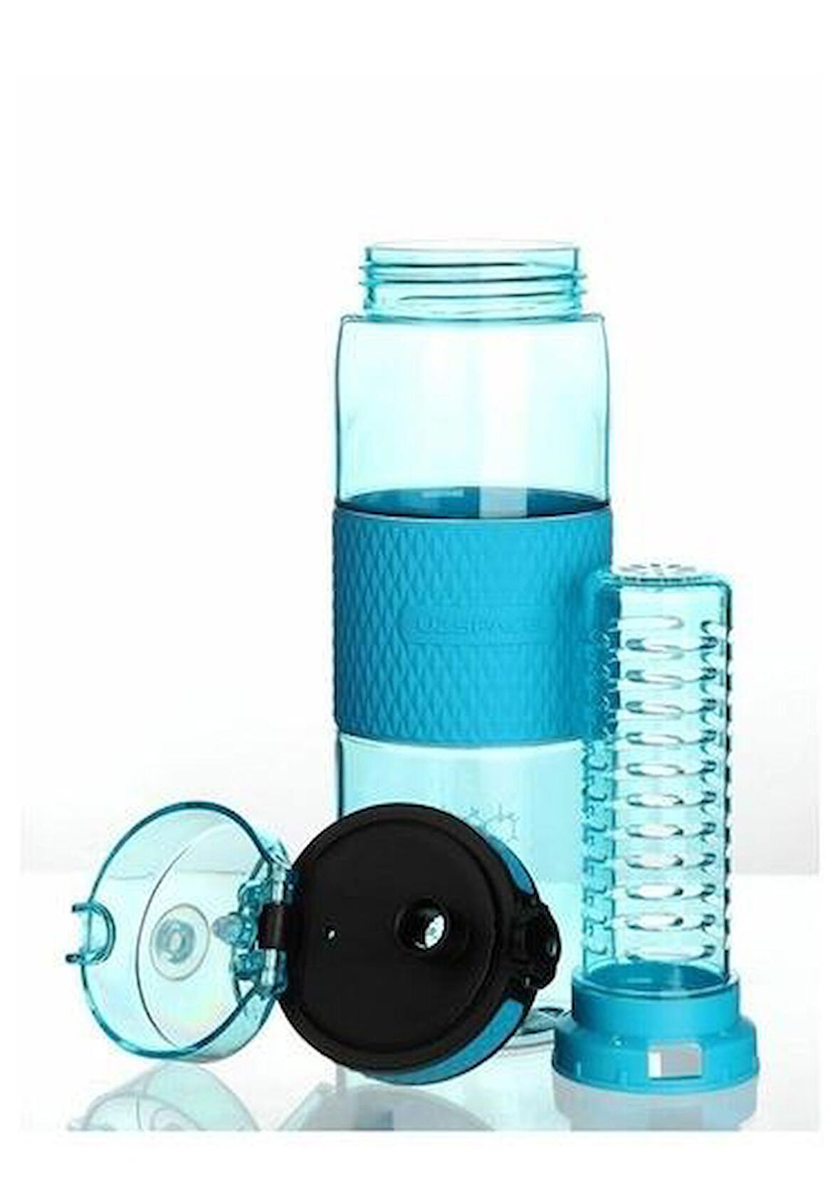 Uzspace 5061 Vitalis Tritan Matara Gri 700 Ml Açık Yeşil
