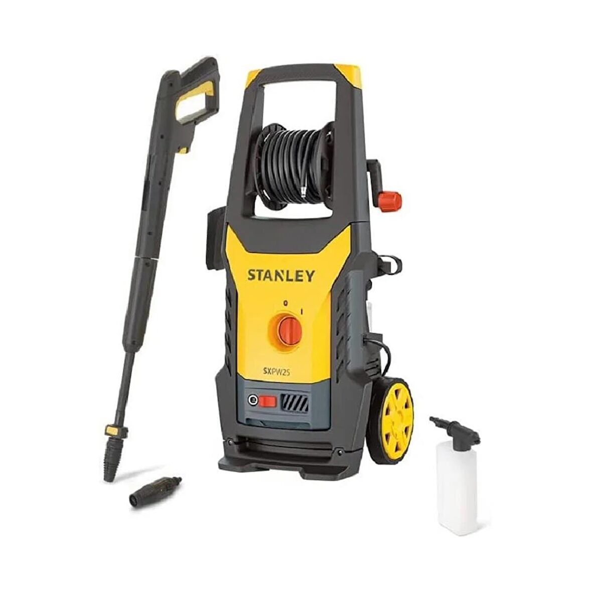 Stanley SXPW25E Yüksek Basınçlı Yıkama Makinesi 2500 W 150 bar 500 l/sa