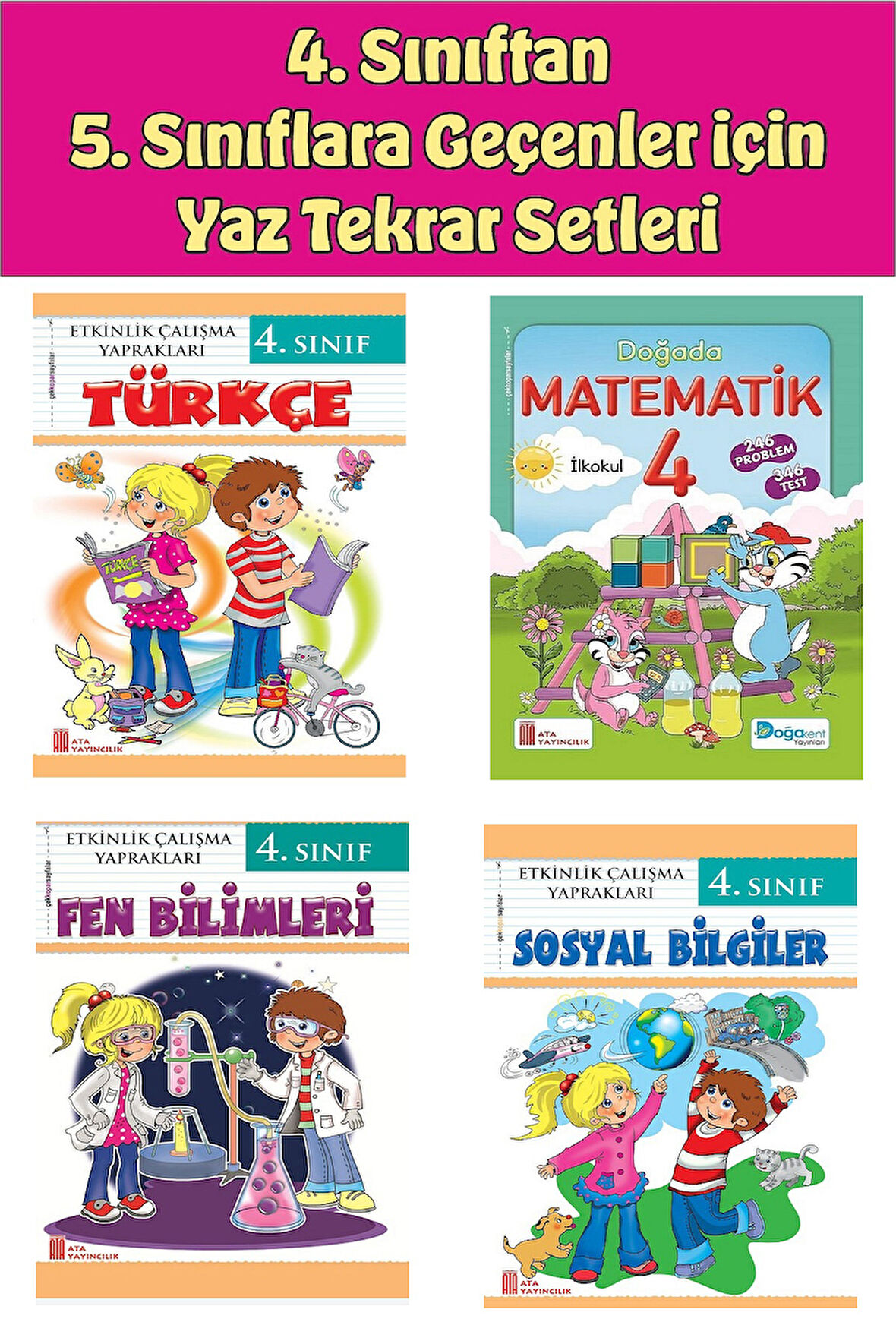4.Sınıftan 5.Sınıfa Geçenler İçin Yaz Tekrar Setleri 3
