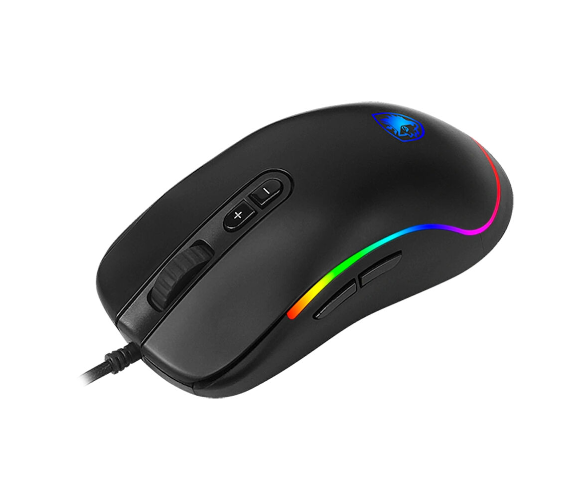 Sades Revolver Optik Kablolu Oyuncu Mouse