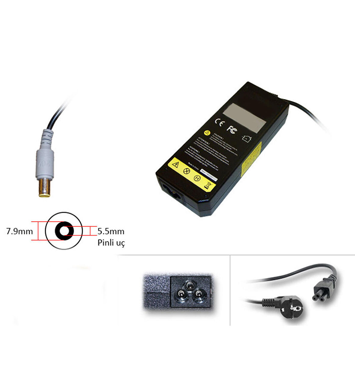 Lenovo ThinkPad SL510-2875 Notebook Adaptör Laptop Şarj 65W