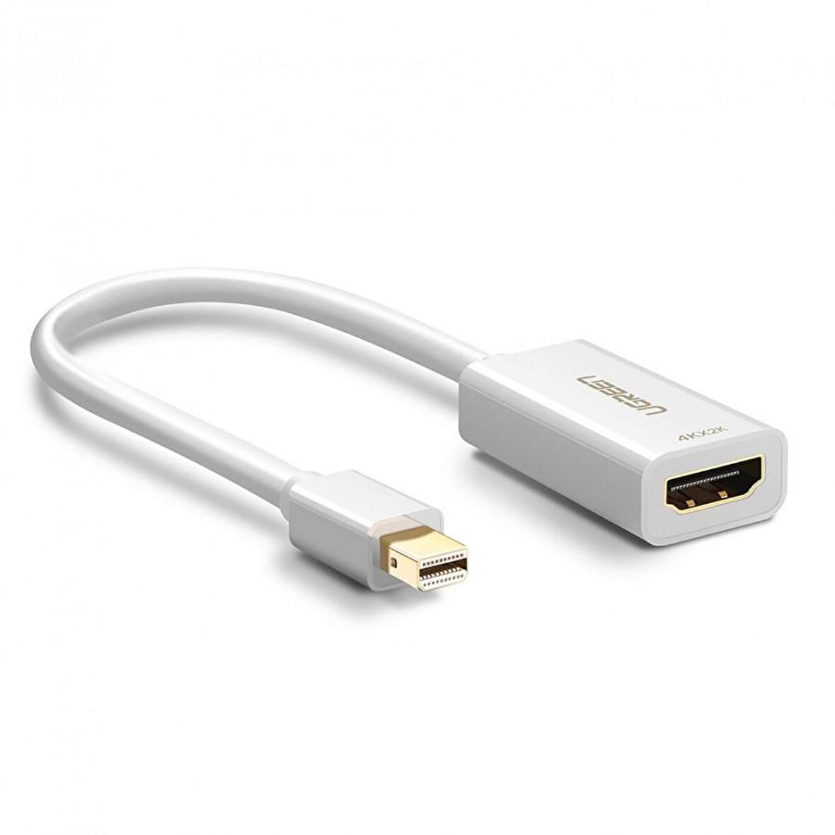 Ugreen 4K Mini Displayport HDMI Çevirici Adaptör Beyaz