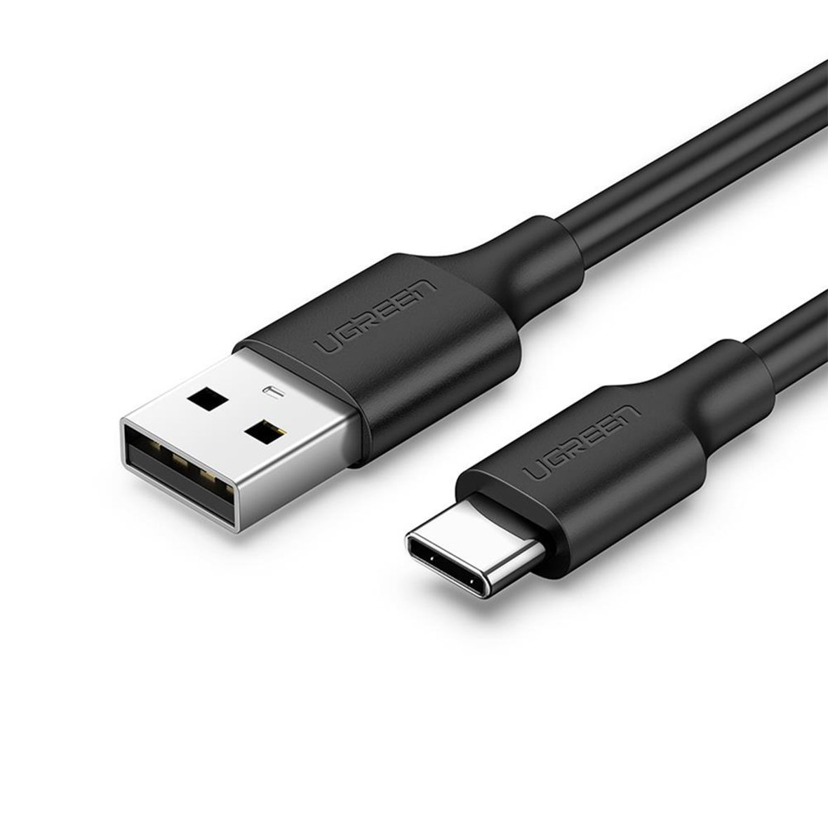 Ugreen USB Type-C Şarj ve Data Kablosu Siyah 25 CM