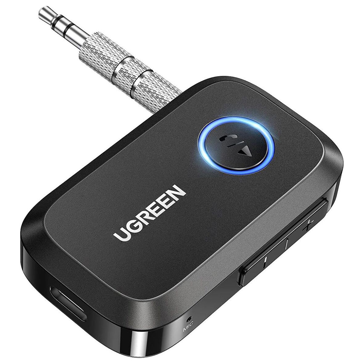 Ugreen 3.5mm Aux Araç için Bluetooth 5.3 Ses Aktarım Adaptörü