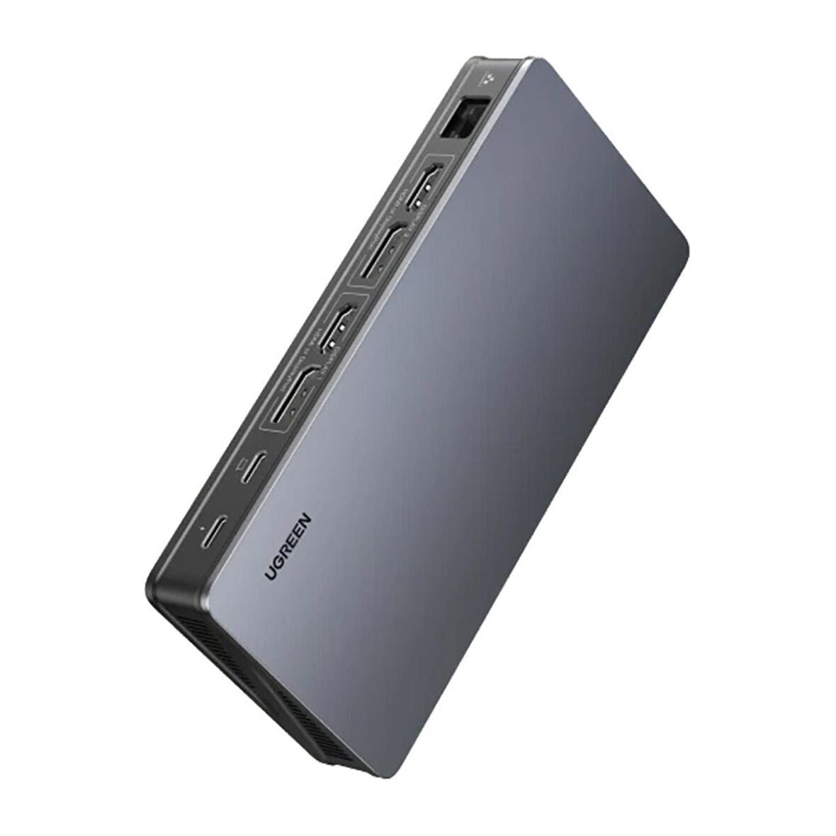 Ugreen 9'u 1 Arada 2*HDMI 2*DisplayPort USB-A 3.2 Gen2 Type-C 100W Ethernet Dönüştürücü Dock Station