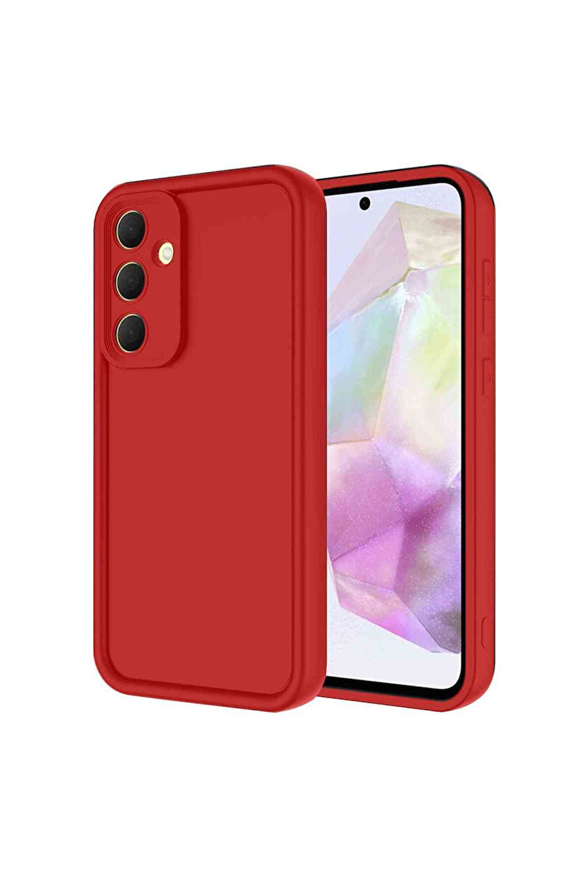 Galaxy A16 5G Uyumlu Fuchsia Yumuşak Silikon Kapak