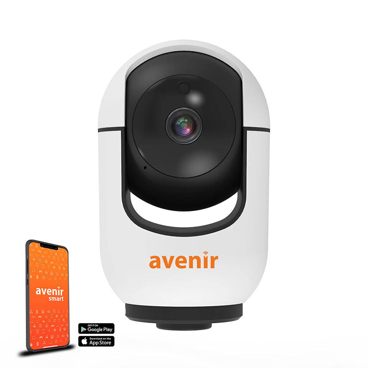 Avenir AV-S220 2mp 360° Derece Dönebilen Wifi 1080p Akıllı Bebek Kamerası