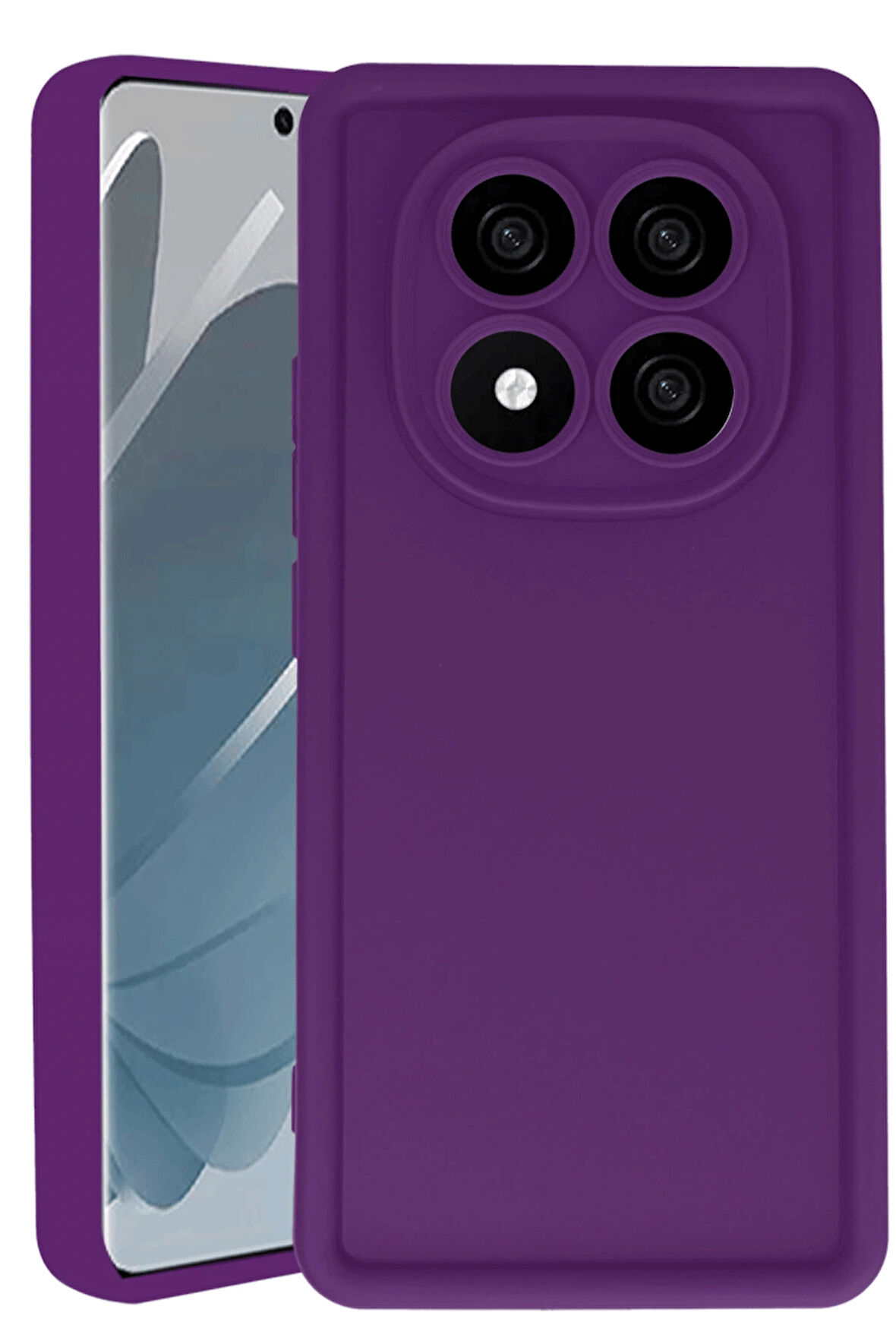 Redmi Note 14 Pro 5G Uyumlu Fuchsia Silikon Yumuşak Kapak