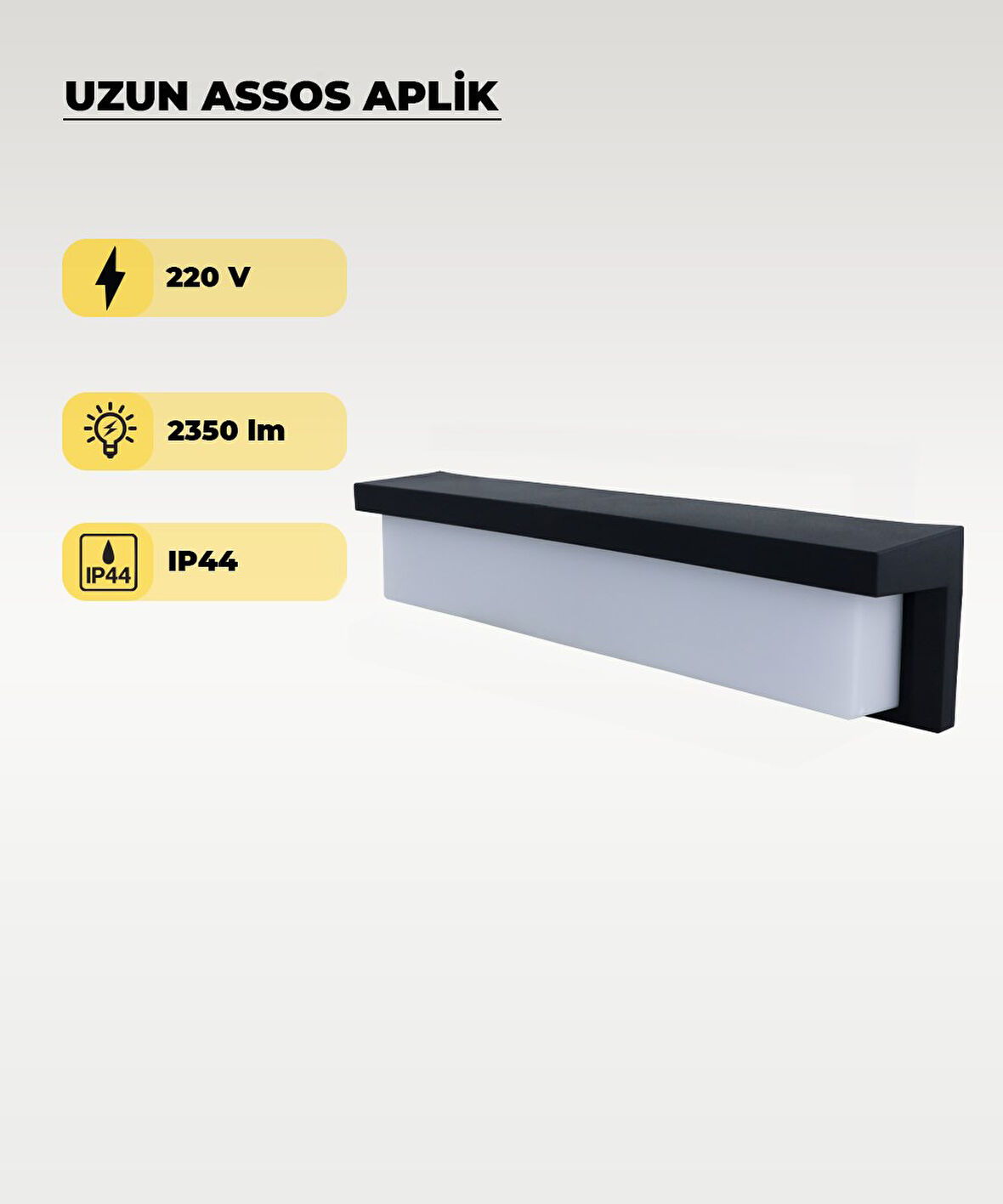 24W EOS Aplik 3200K Sarı Işık - IP44