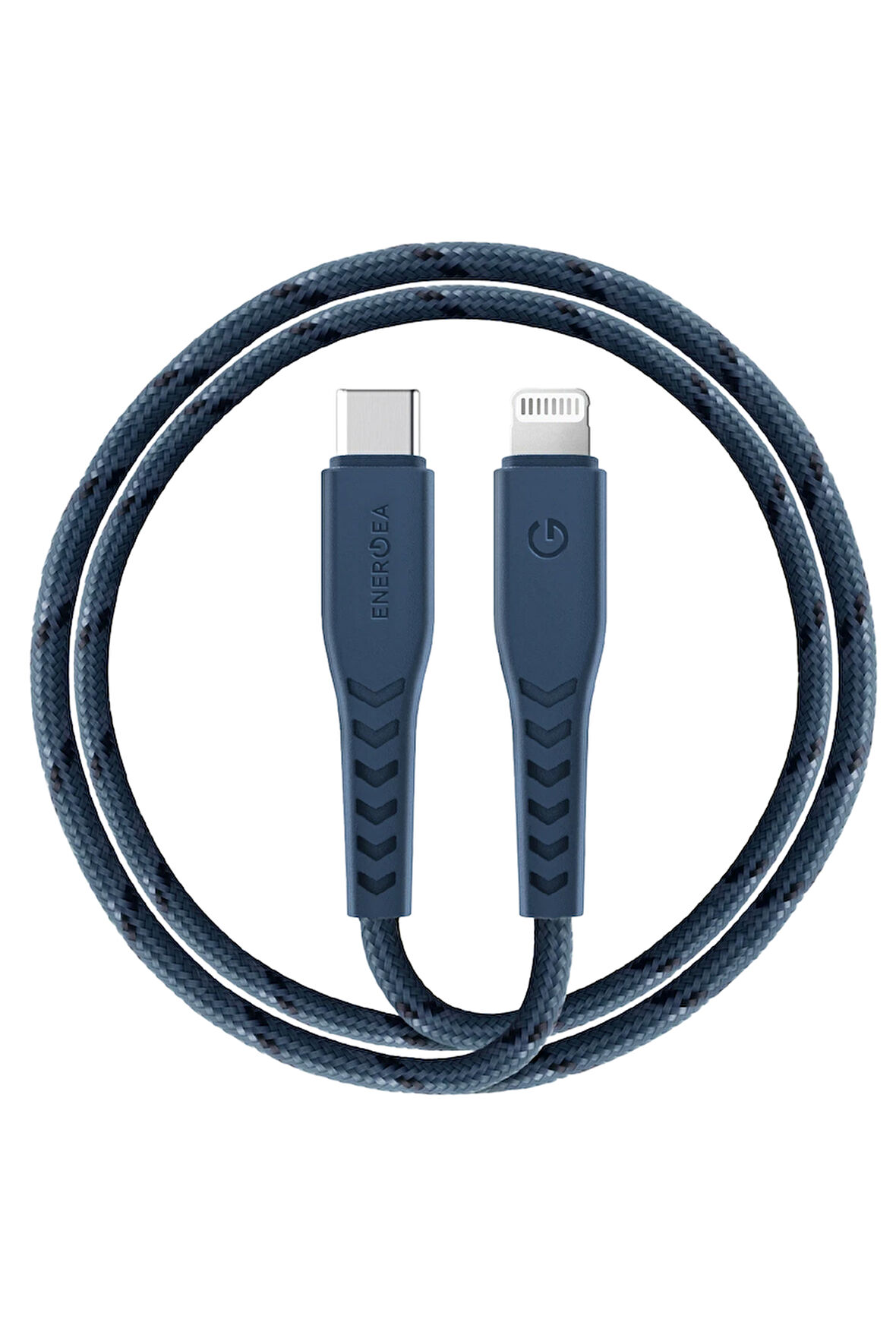 C94 NyloFlex 1.5M 100W Type-C to Lightning PD Hızlı Şarj Kablo - Lacivert