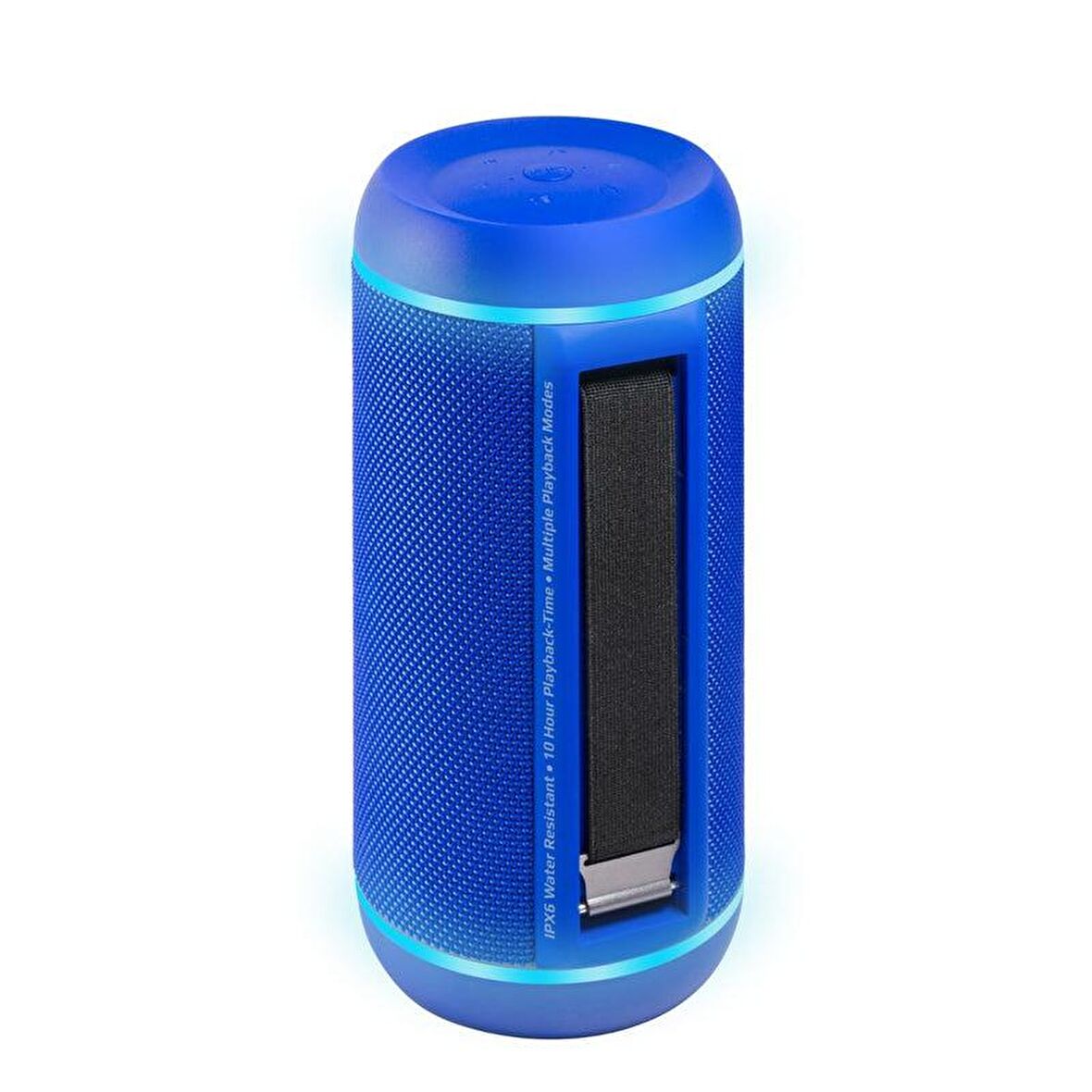 Promate Silox-Pro Bluetooth Hoparlör Suya Dayanıklı IPX6 True Wireless Stereo 30W USB AUX Memory Kart Girişi Mavi