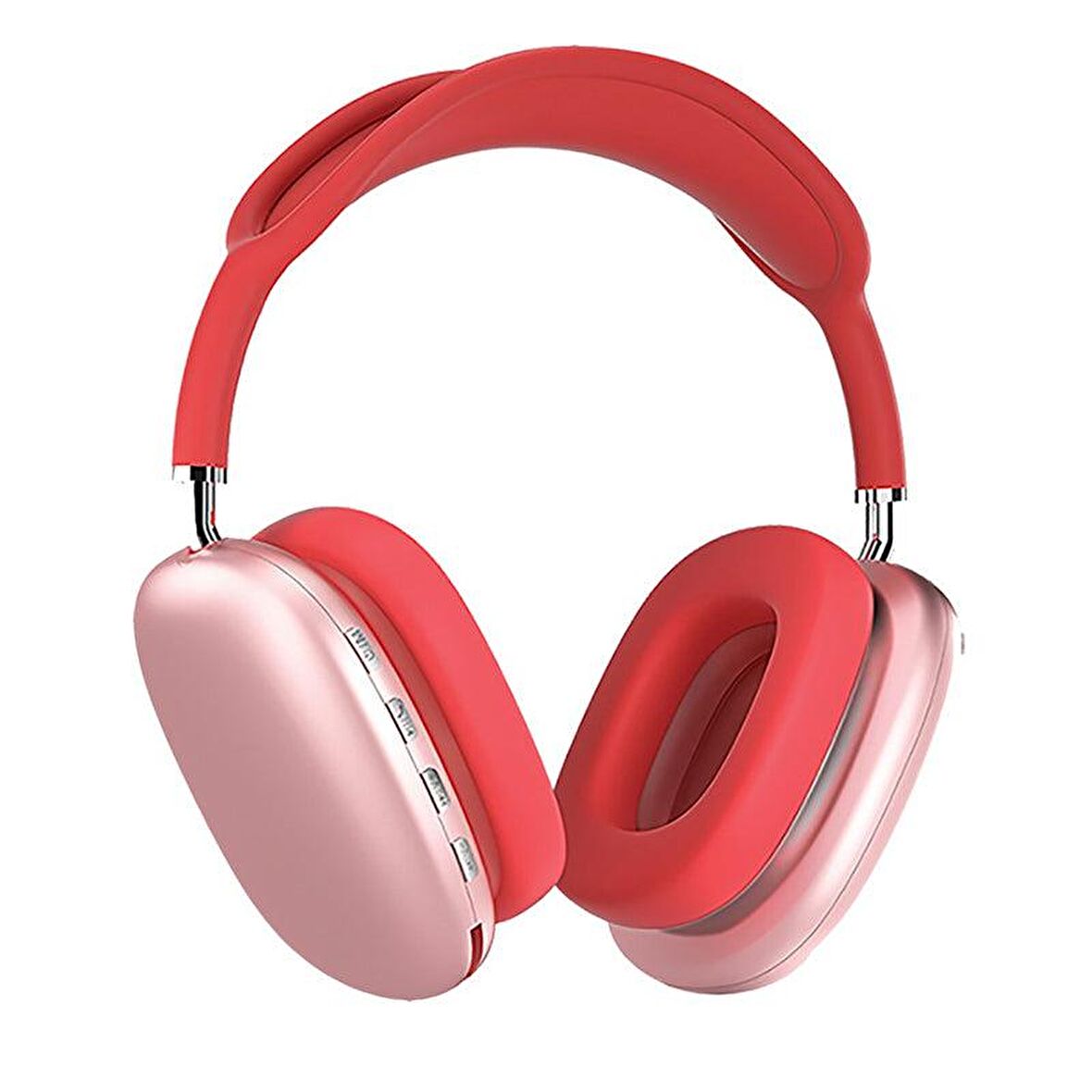 Promate AirBeat Bluetooth Kulaklık Yüksek Kaliteli Stereo Kablosuz Kulaküstü Kulaklık Kırmızı