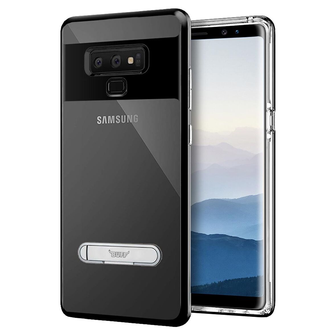 Buff Galaxy Note 9 ile Uyumlu Air Bumper Kılıf Black