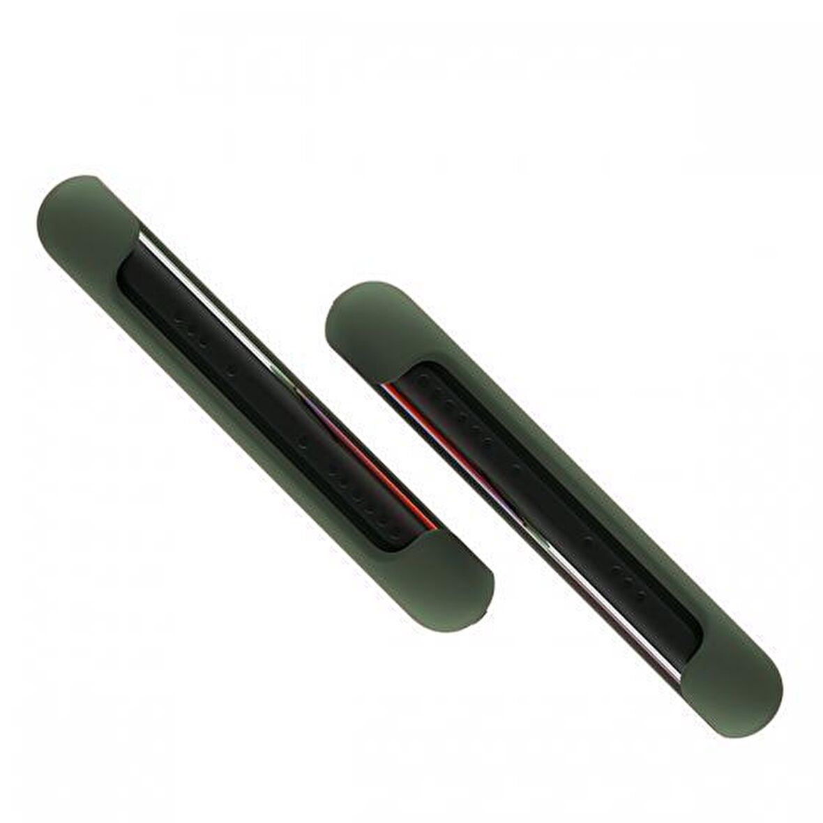 Buff iPhone XR ile Uyumlu Rubber Fit Kılıf Dark Olive