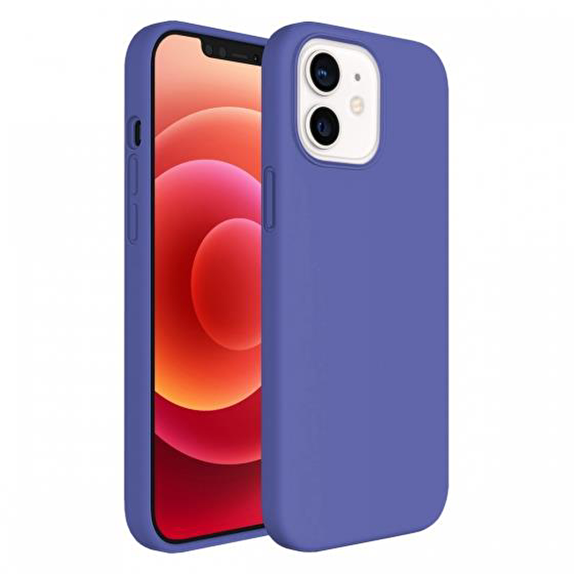 Buff iPhone 12 / 12 Pro Rubber S Kılıf Lily