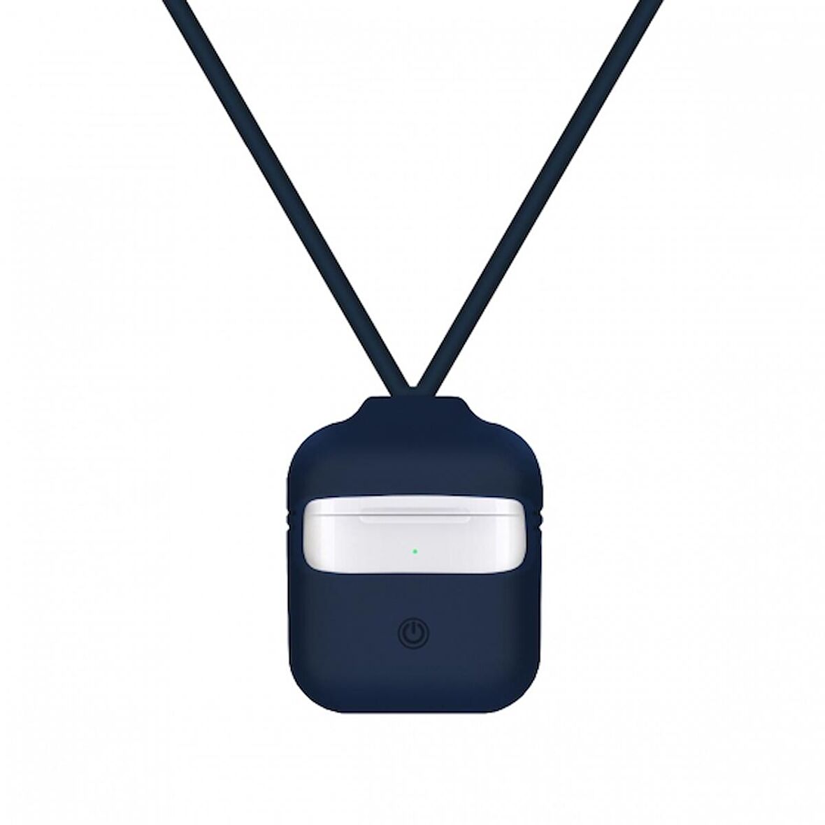 Blogy AirPods ile Uyumlu Silikon Kılıf Blue Horizon