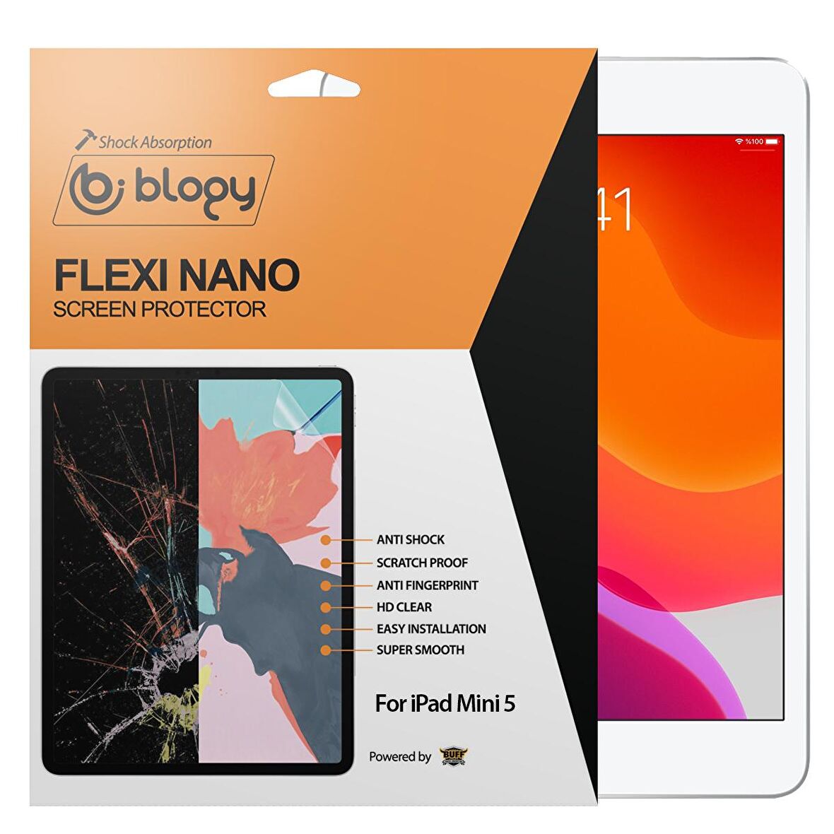 Blogy iPad Mini 5 Flexi Nano Ekran Koruyucu