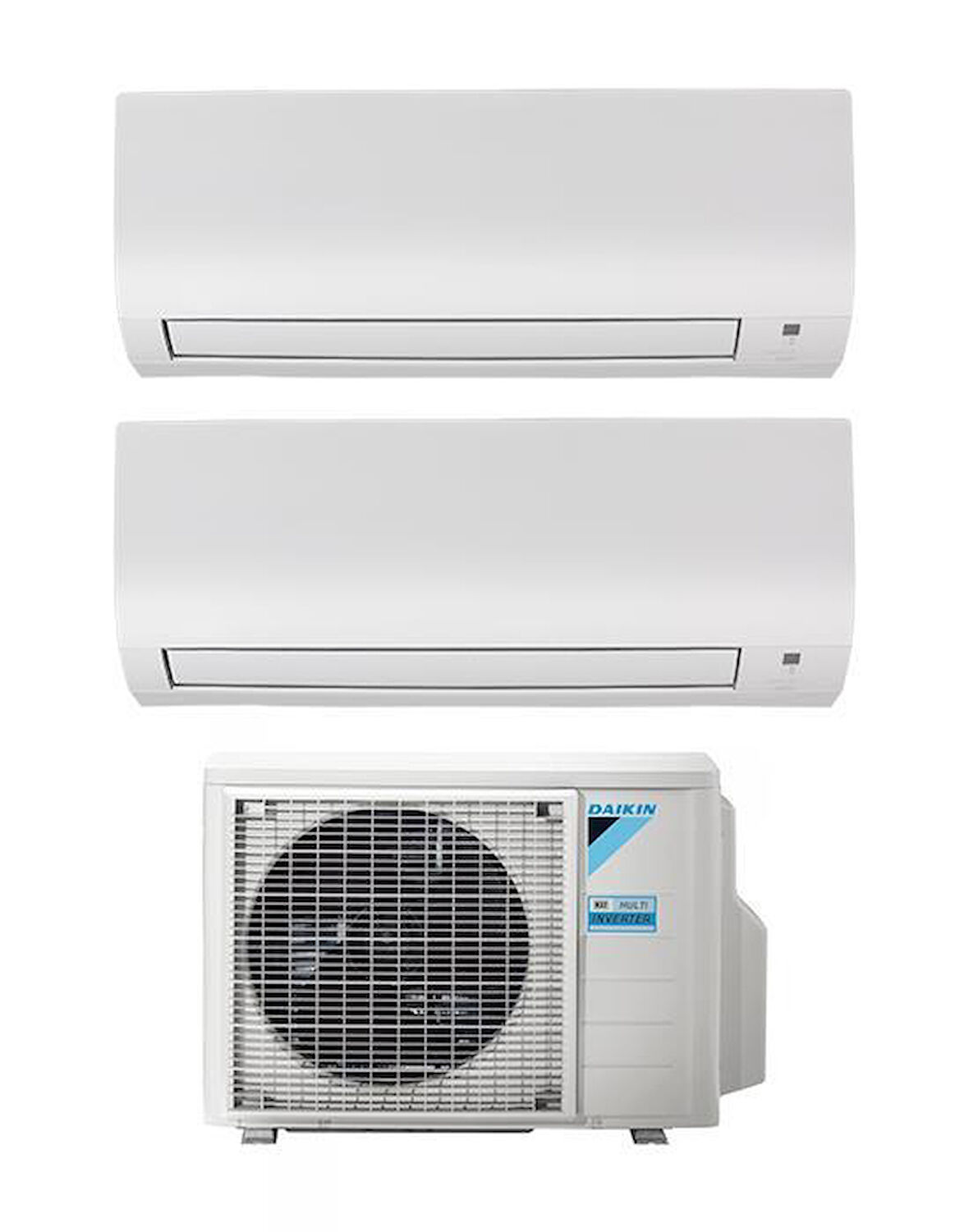 Daikin Shira Plus Multi Split Inverter Klima 1+2 Sistem (4MXM80) 18+24 BTU 8,0 kW R32 Dış Ünite