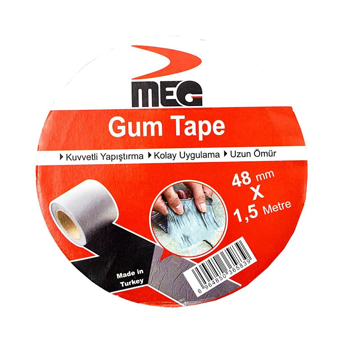 Gen-Of Sakız Tamir Bandı(Gum Tape) 48Mmx1.5M 1 Adet