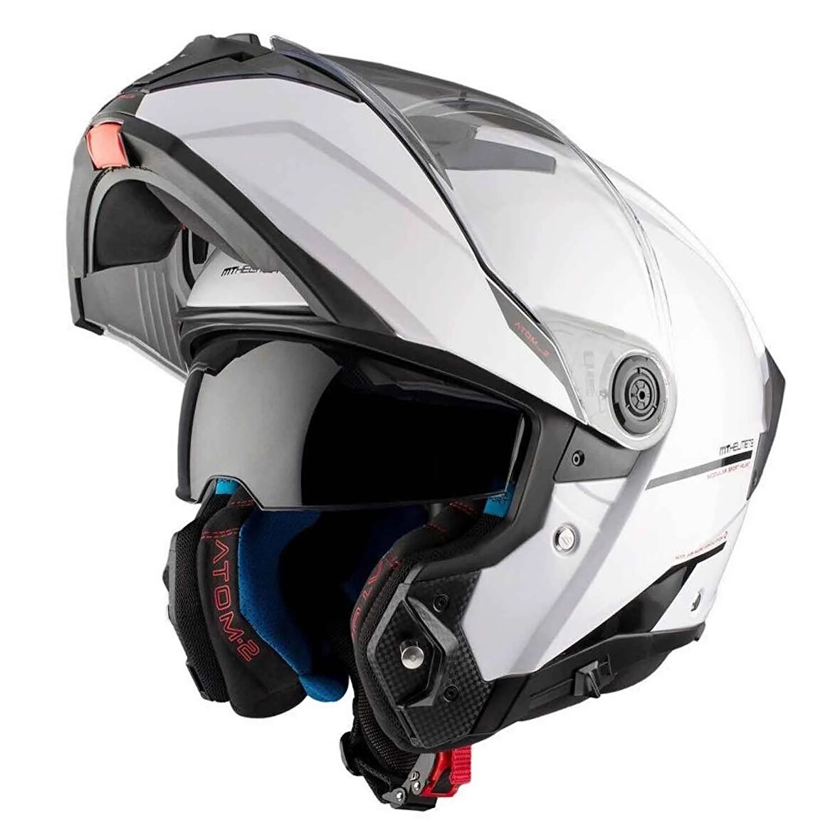 Mt Atom 2 Sv Solid A0 Parlak Çene Açılır Kask