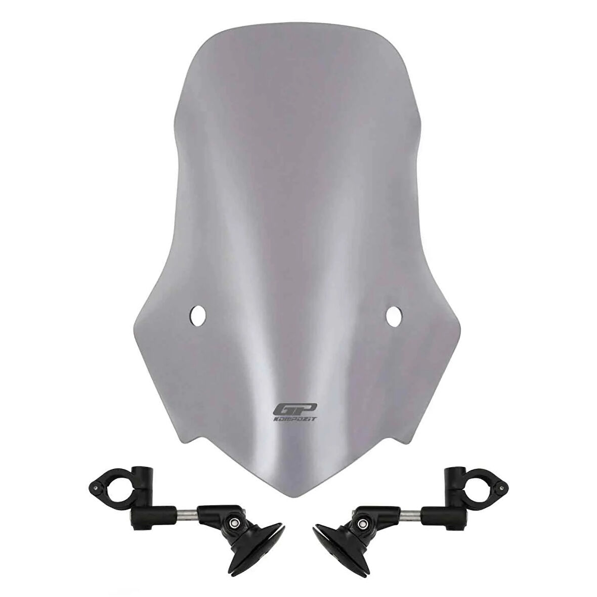 GP Kompozit Mondial 125 Drift L 2011-2022 Uyumlu Ön Cam Füme