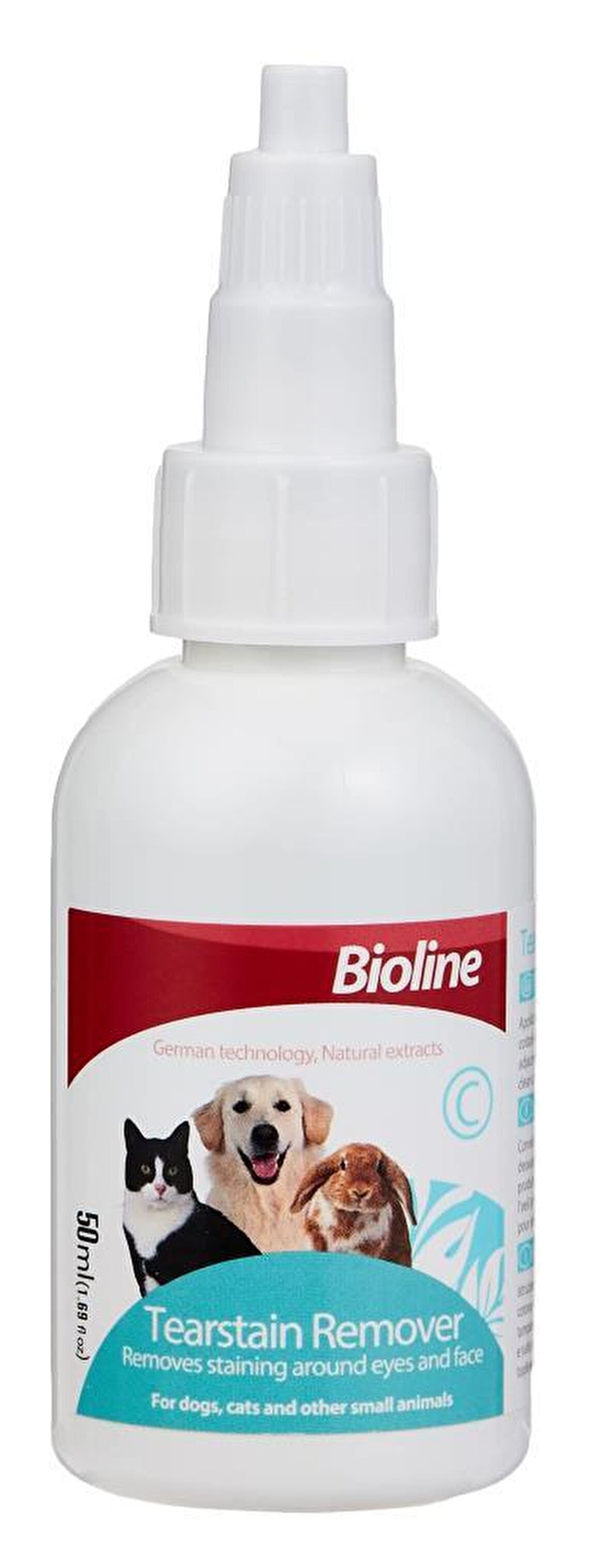 Bioline Kedi ve Köpek için Göz Yaşı İzi Çıkartıcı 50ml