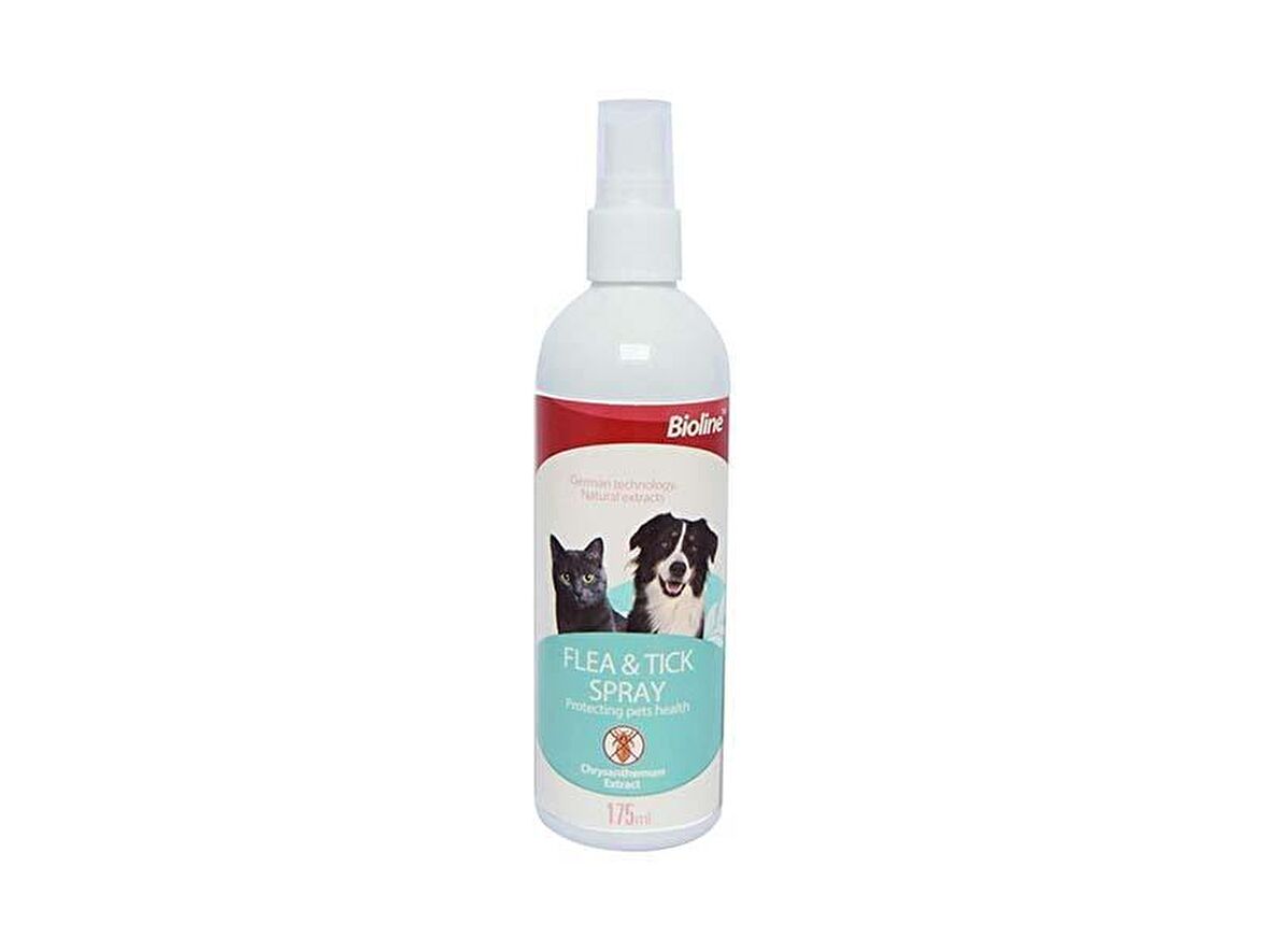 Bioline Kedi Köpek Asalak Uzaklaştırıcı Bitkisel Sprey 175 Ml