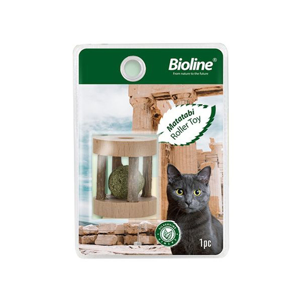 Bioline Matatabi Silindir Kedi Oyuncağı