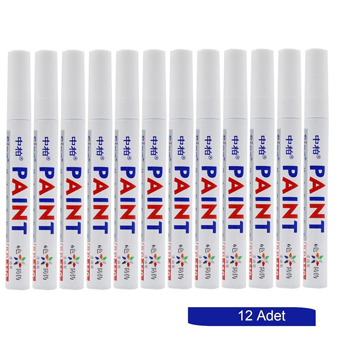 Linea Beyaz Paint Marker 3.0 Mm 12 Adet