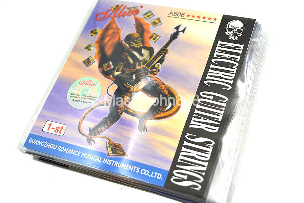 Alice A-506SL-1 Elektro ve Akustik Gitar Teli - 1 Numara