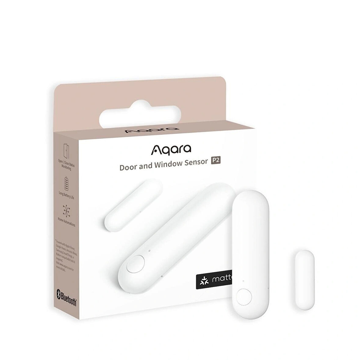 Aqara Kapı ve Pencere Sensörü P2 DW-S02D (Apple Home Destekli)