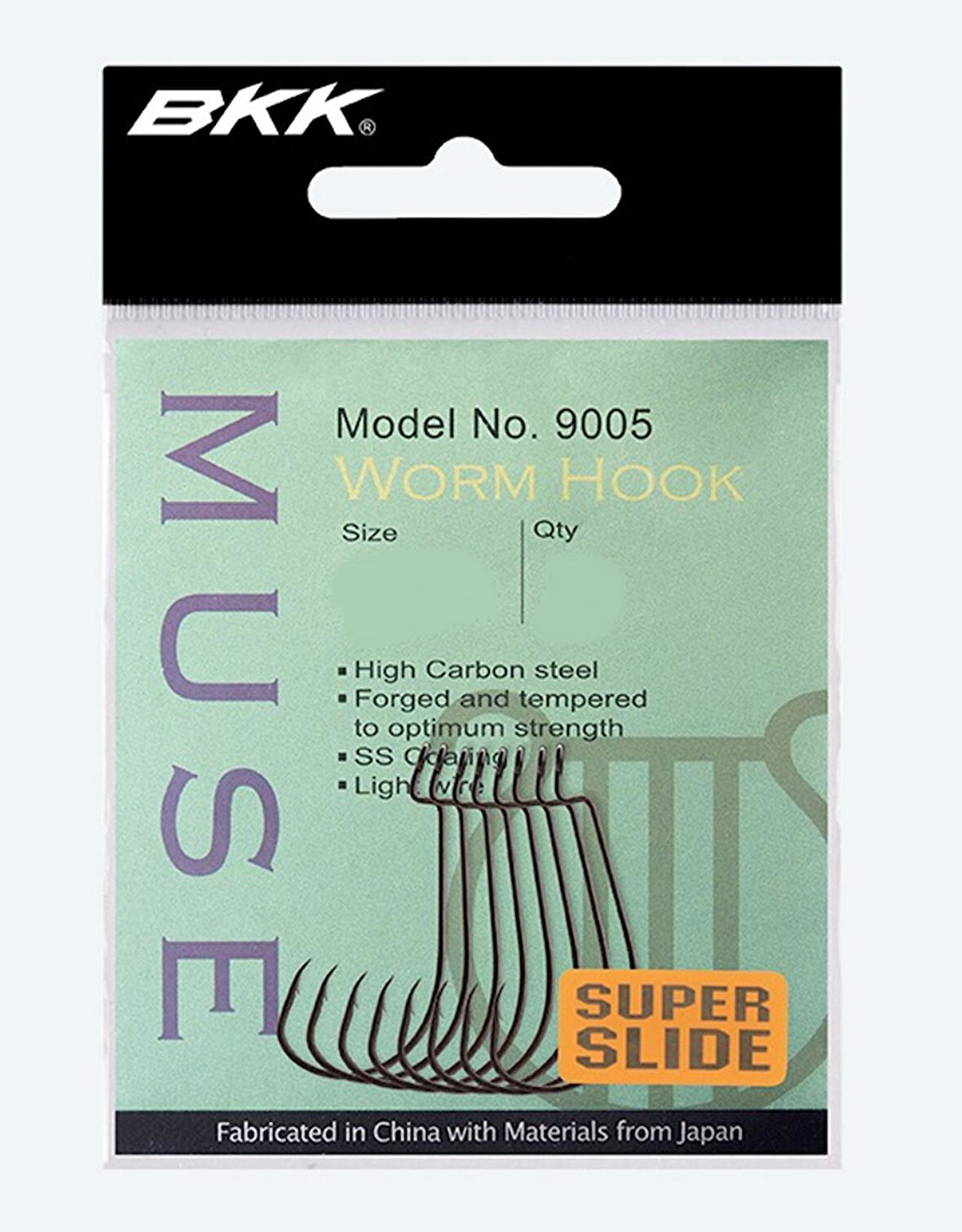 BKK Muse Worm Hook Olta İğnesi NO:2/0