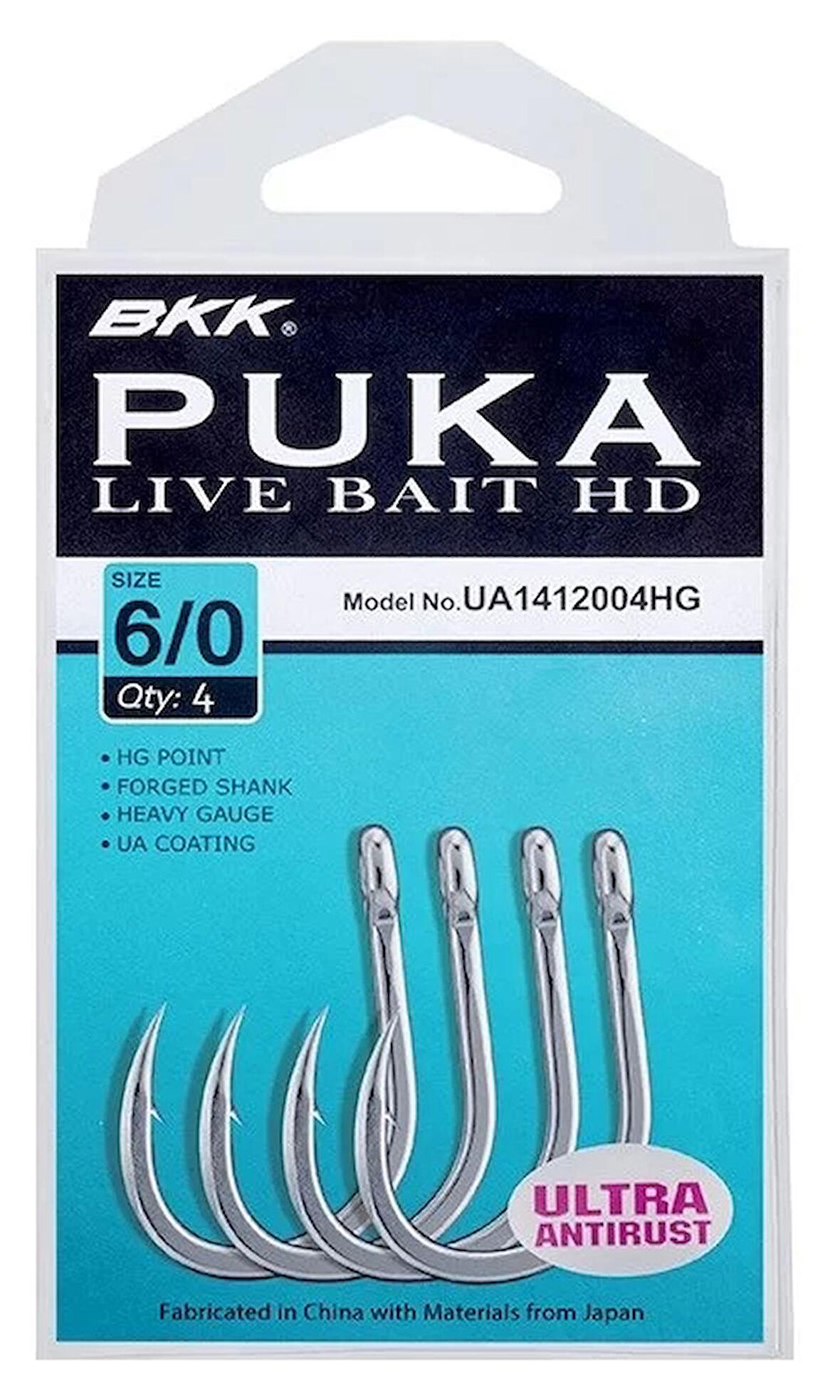 BKK Puka Livebait HD İğne BKK-2-0 5 Pcs