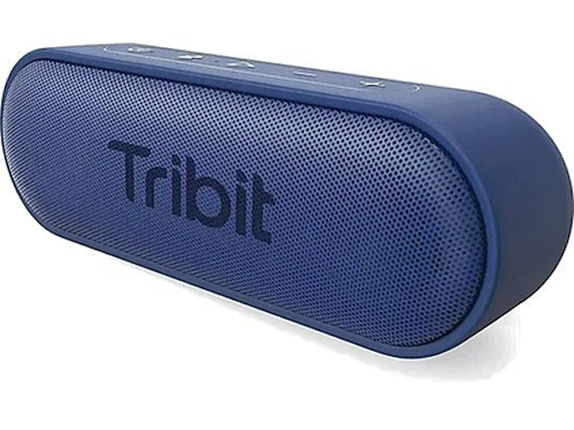 Tribit XSound Go 2x8W 24 Saat Oynatma Süresi IPX7 Su Geçirmez Taşınabilir Tws Bluetooth Hoparlör Mavi