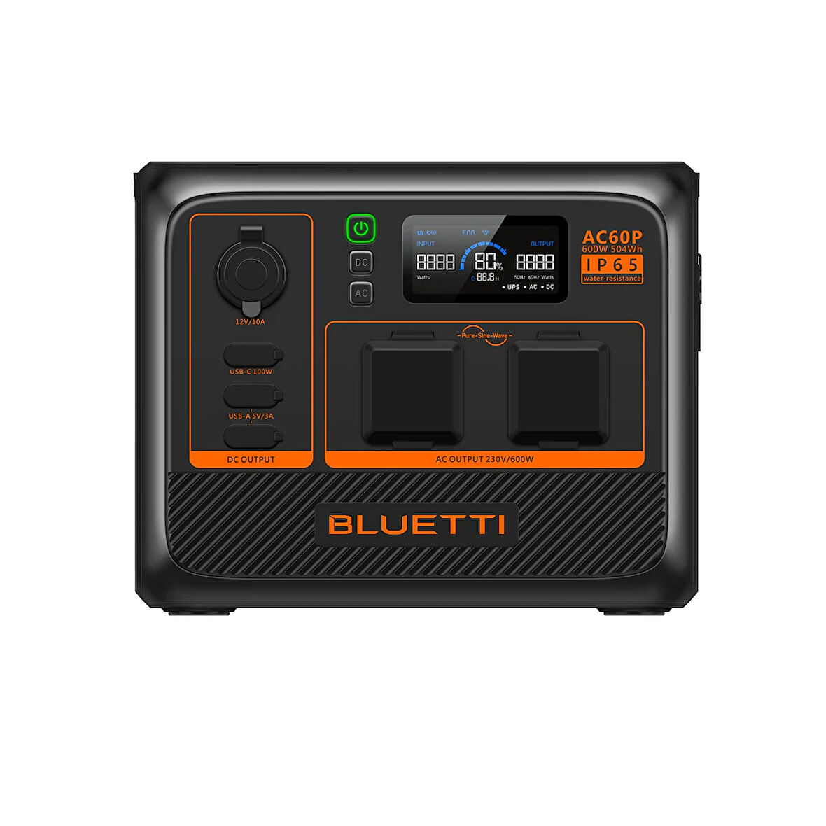 BLUETTI AC60P Taşınabilir Güç Kaynağı - 600W 504Wh