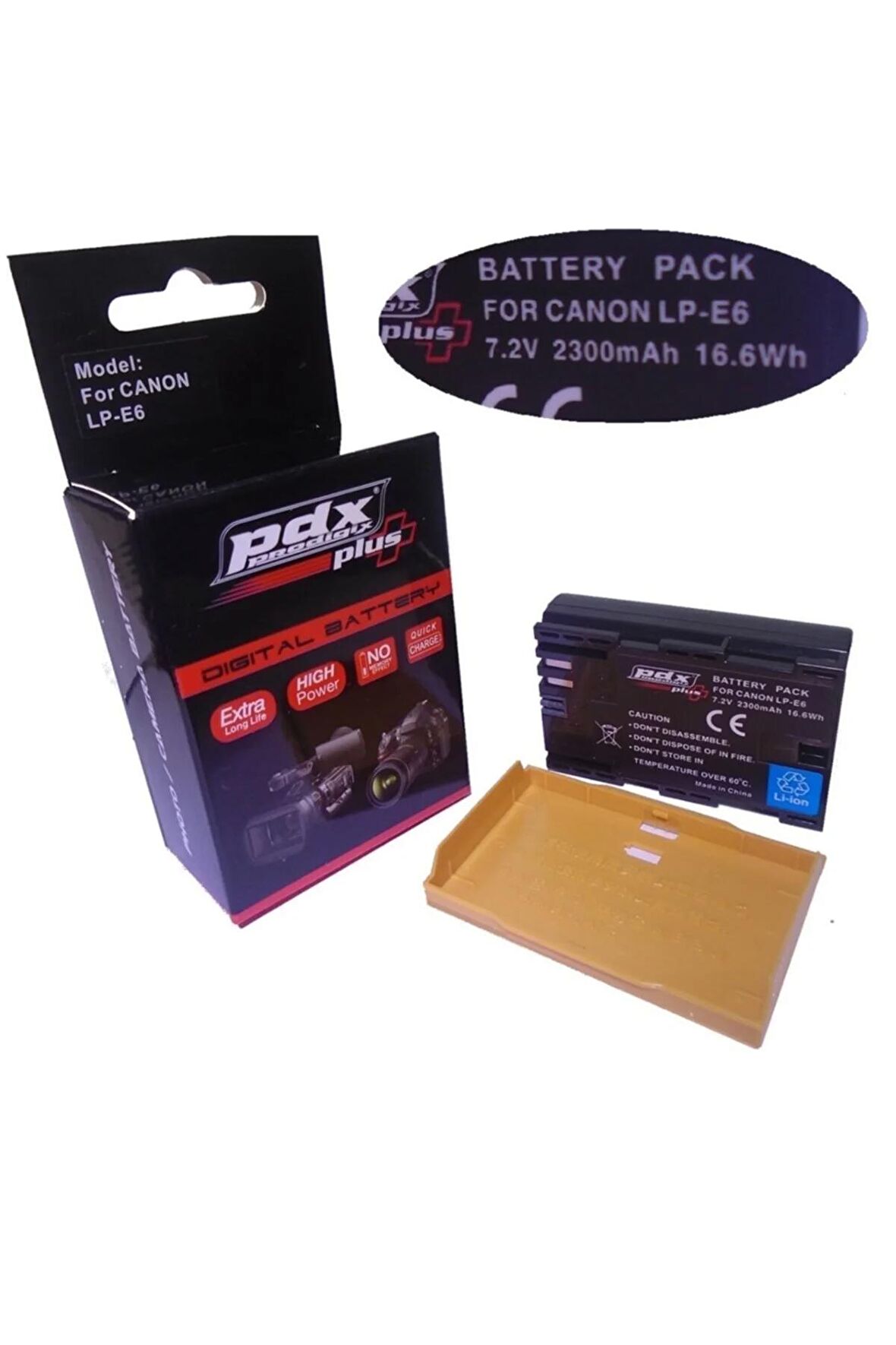 Canon Eos 60da Fotoğraf Makinesi Için Lp-e6 Batarya