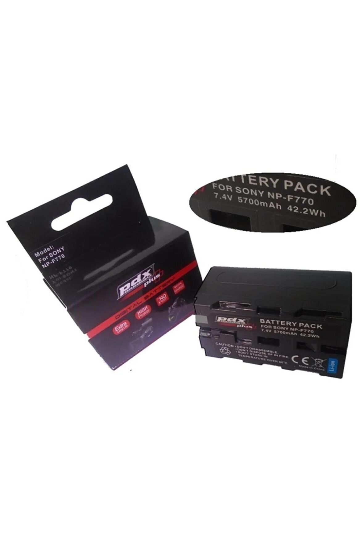 Sony Mc2000 Kamera Için Yedek Batarya