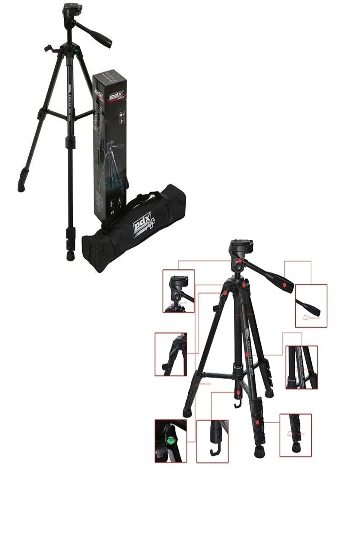Apple Telefonlar Için -301 Tripod