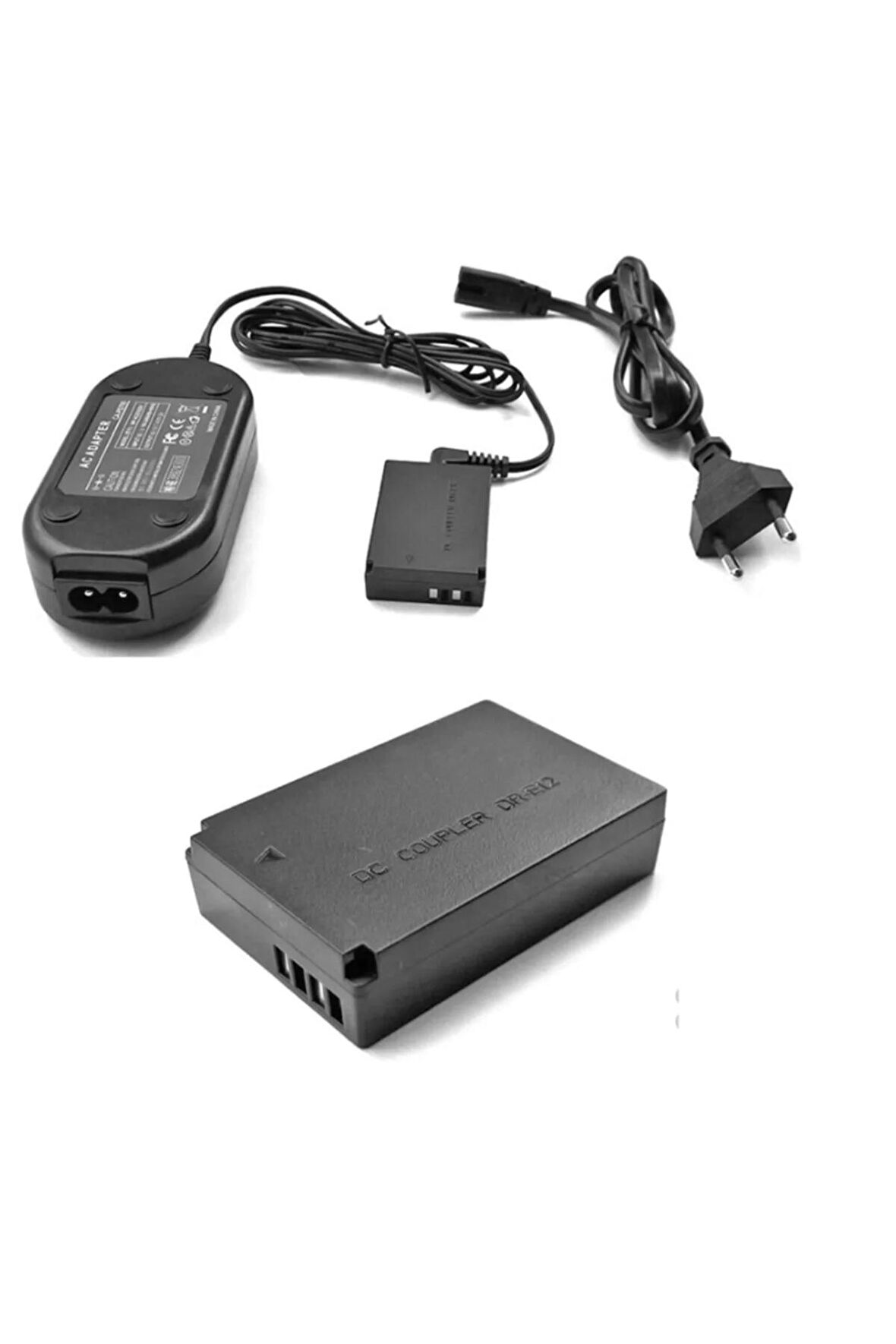 Ack-e12 Canon Eos M10 Için Güç Adaptörü Kaynağı