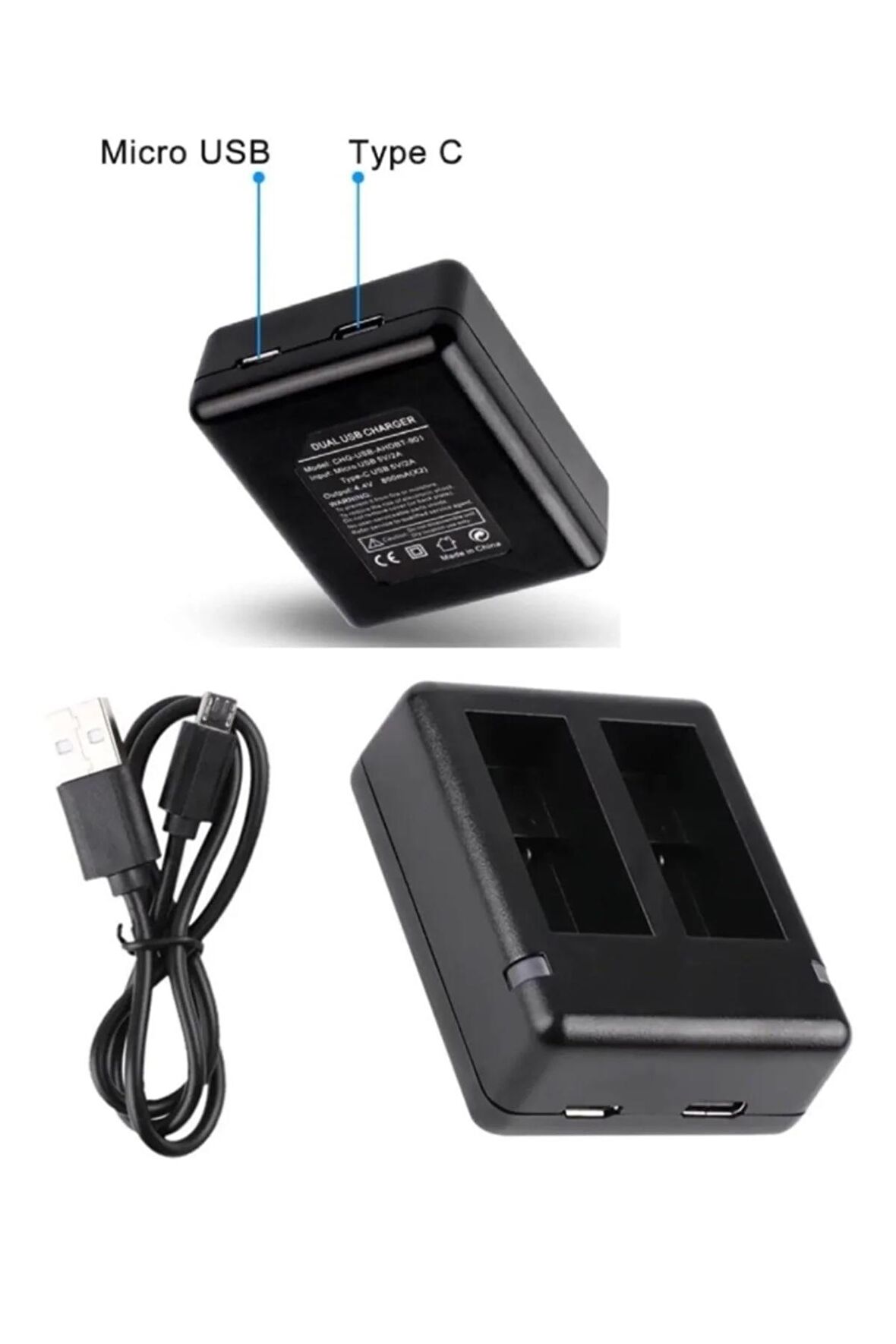 Hero 9 Ikili Şarj Aleti