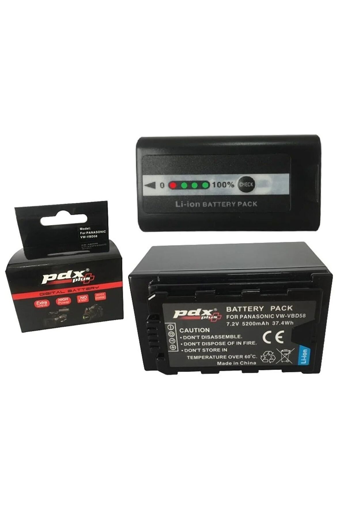 Panasonic AG-HPX255, Bataryası