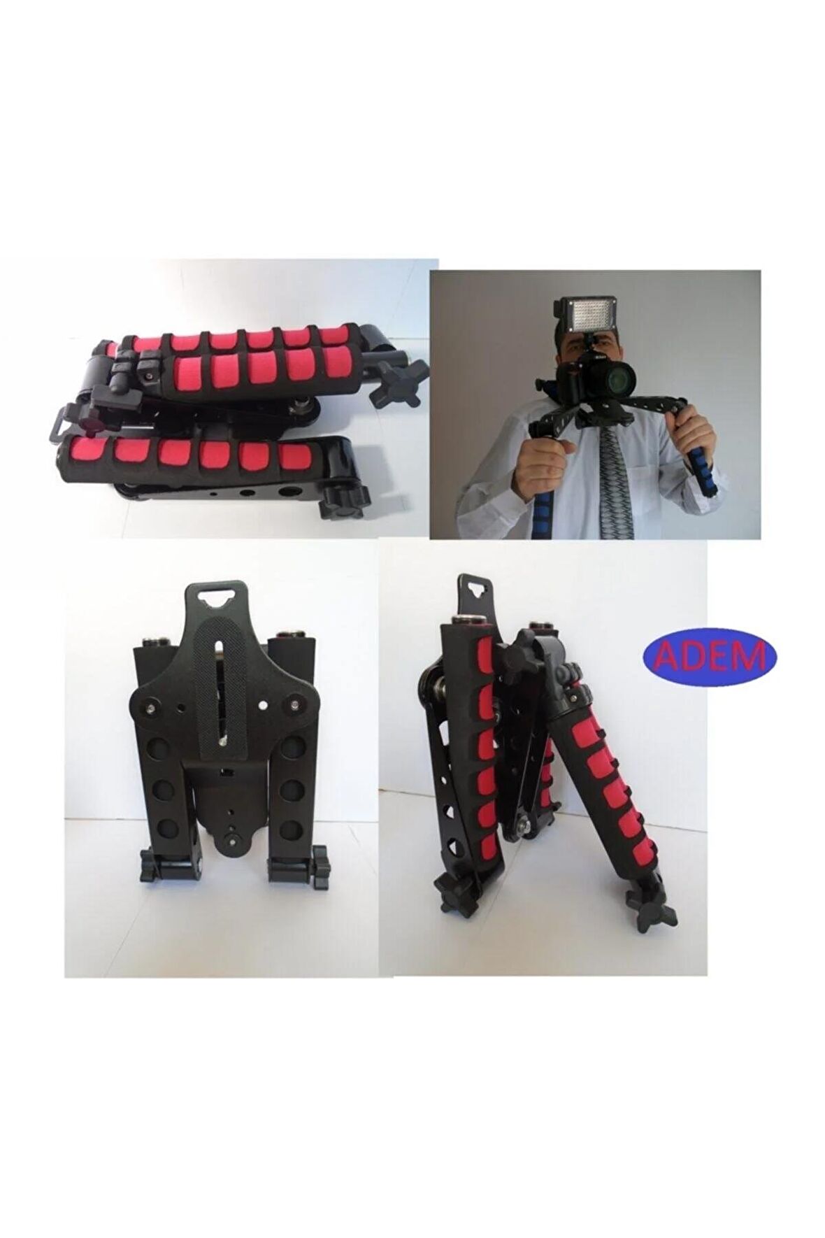 Profesyonel Omuzluk, Kamera Omuzluğu, Shoulder Tripod